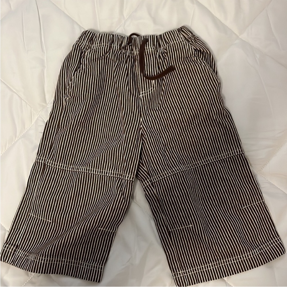Striped Wide-Leg pants